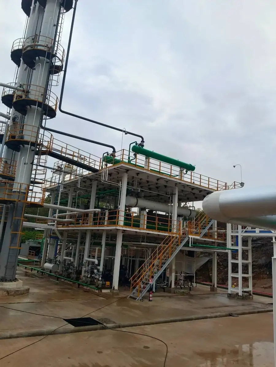 Pipe rack and process platforms