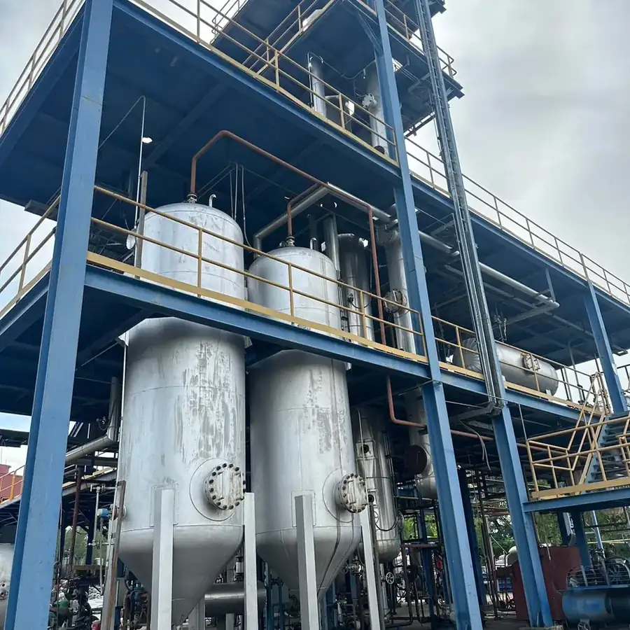 Process vessels at the ECI plant